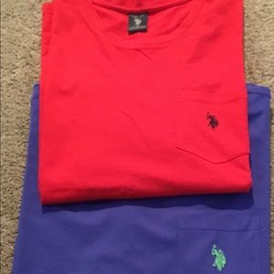Men’s round neck U.S. Polo Assn short sleeve shirt